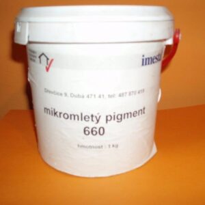 Mikromletý pigment - STŘEDNĚ HNĚDÁ