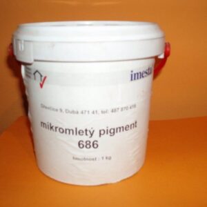 Mikromletý pigment - TMAVĚ HNĚDÁ