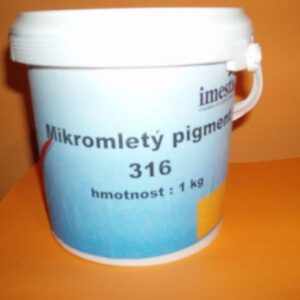 Mikromletý pigment - ČERVENOHNĚDÁ