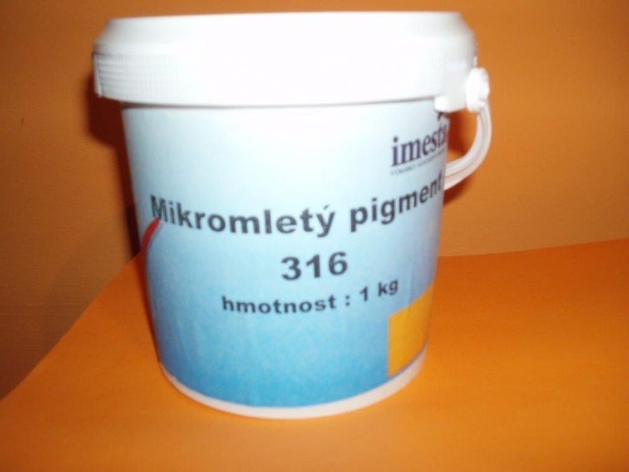 Mikromletý pigment - ČERVENOHNĚDÁ